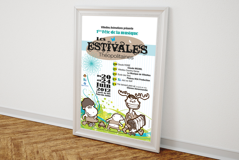 Affiche Les Estivales Théopolitaines